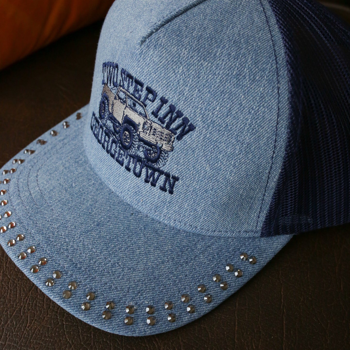 Truckin' Denim Trucker Hat