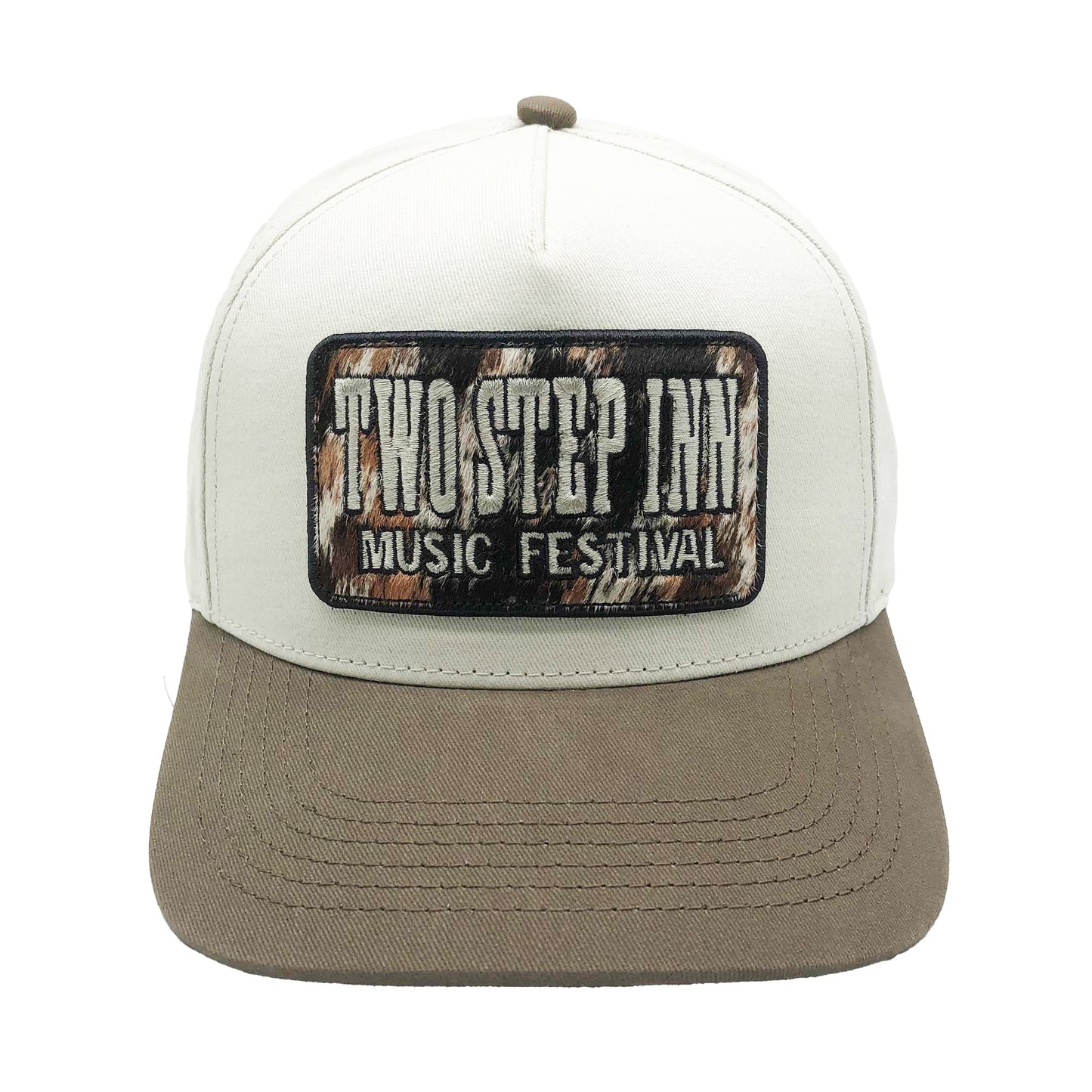Cowhide A-Frame Hat