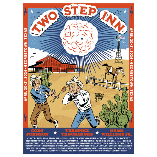 2024 Two Step Inn Commemorative Poster