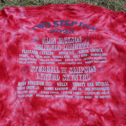Cowboy Cactus Longsleeve Lineup Tie Dye Tee