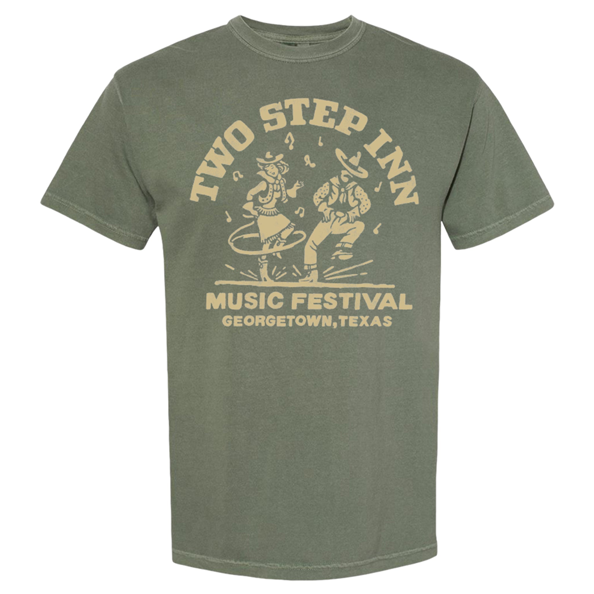 Two Steppers Lineup Tee – Two Step Inn Festival