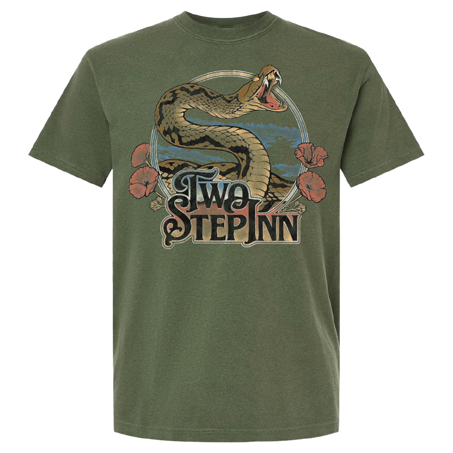 Snake Tee - Hemp Green (No Lineup)