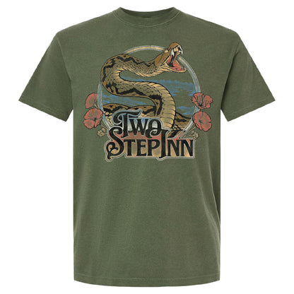 Snake Tee - Hemp Green (No Lineup)