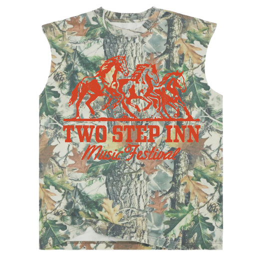 Running Horses Muscle Tee