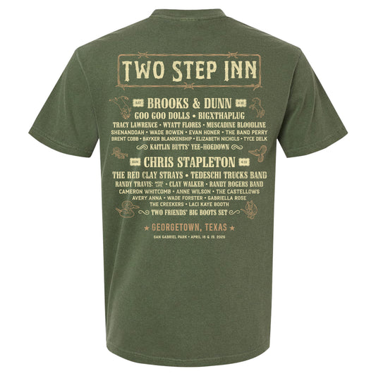 Lone Star Bull Lineup Tee (Pre-Order)